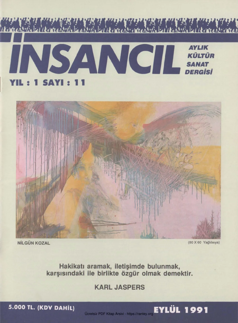 011 Eylül 1991 kapak görseli