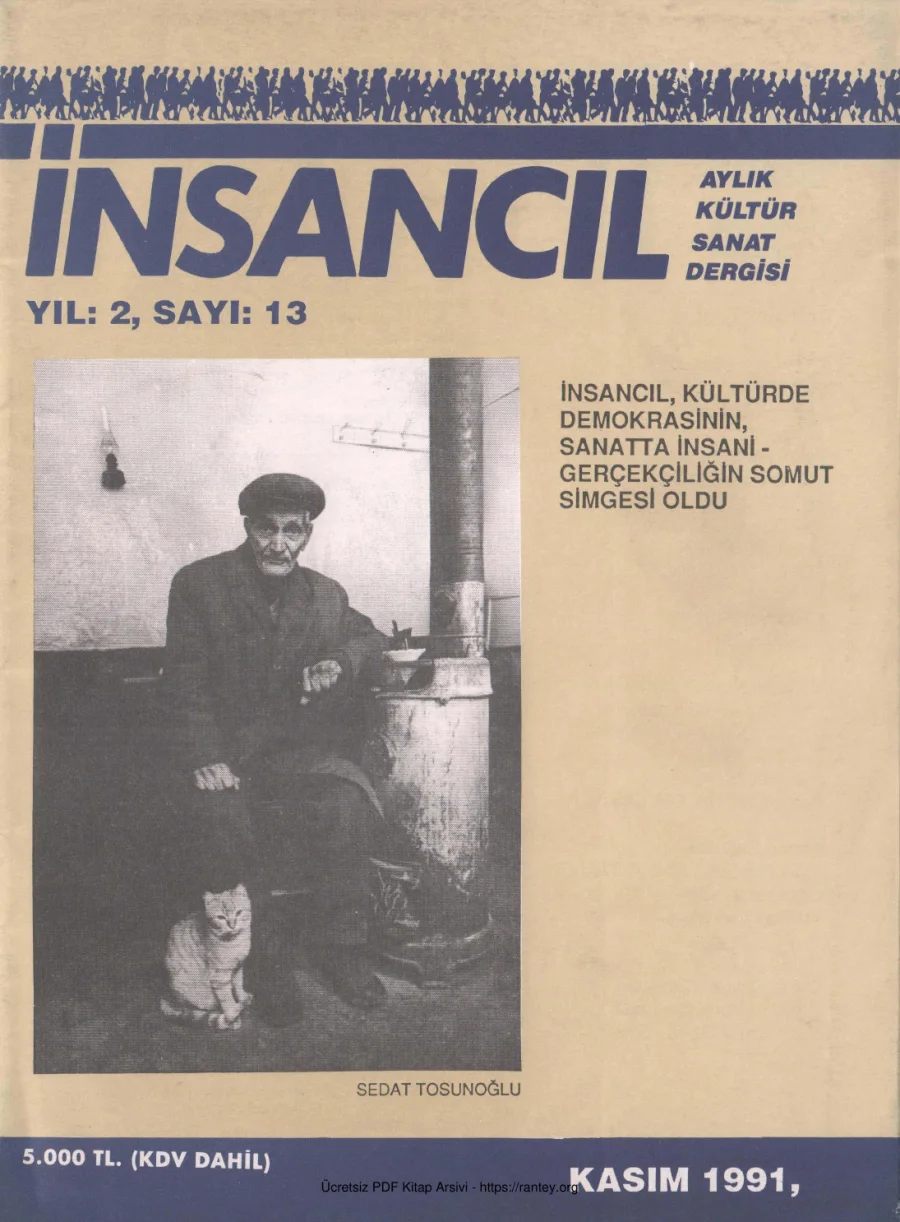 013 Kasım 1991 kapak görseli