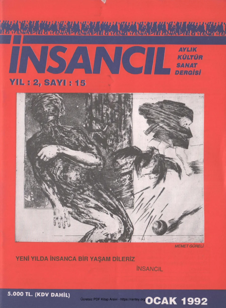 015 Ocak 1992 kapak görseli