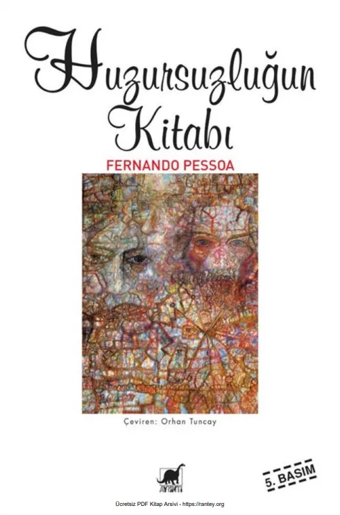 Huzursuzlugun Kitabı kapak görseli