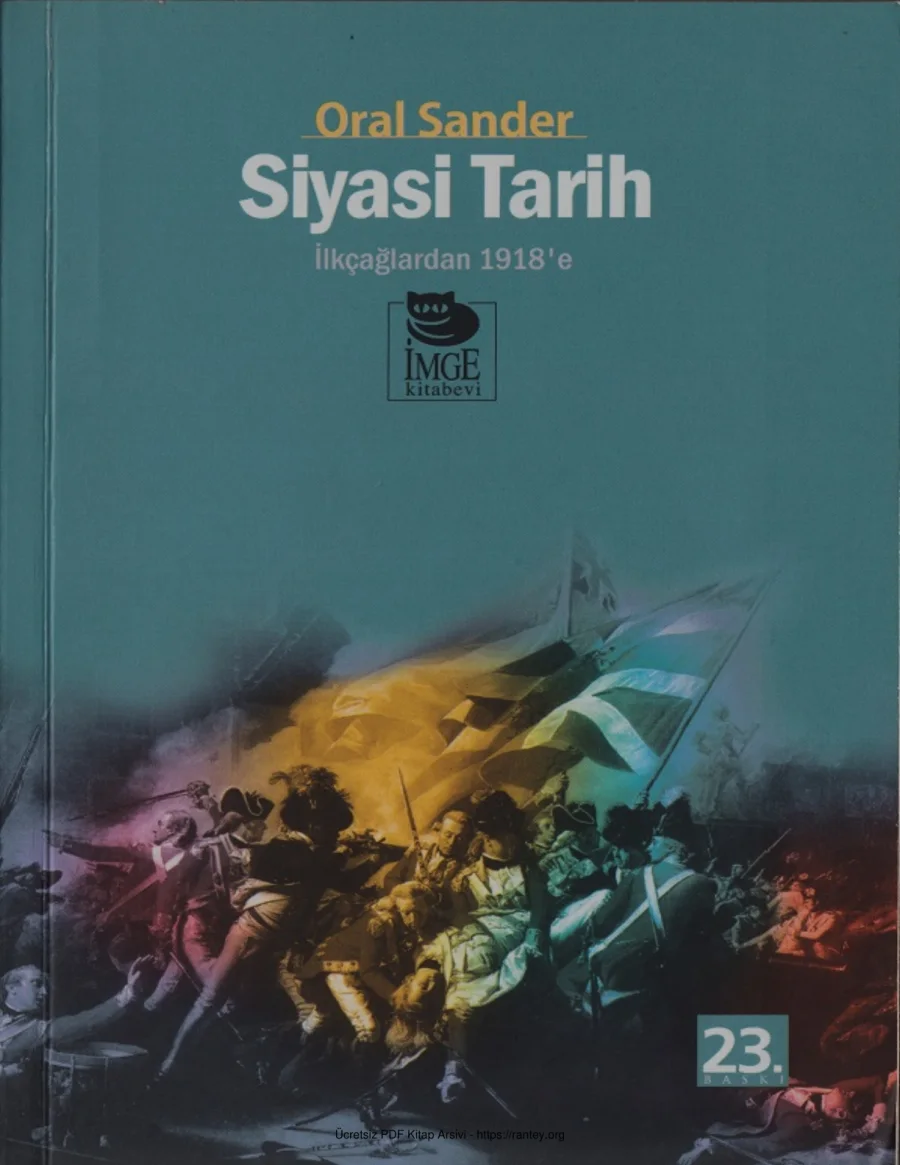1 İlkçağlardan 1918e Oral Sander kapak görseli