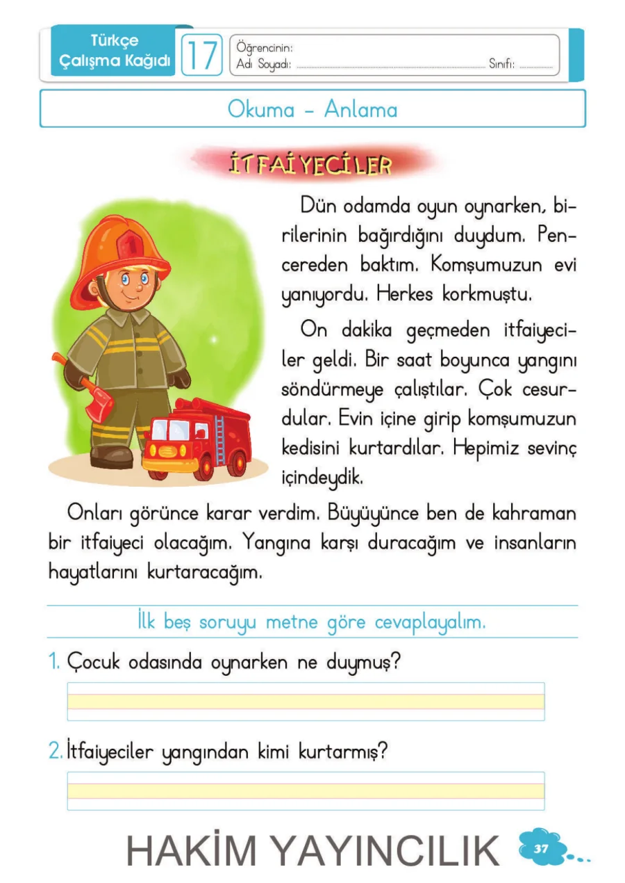 1. Sınıf 25. Hafta Türkçe Matematik Hayat Bilgisi Etkinlik Çalışmaları kapak görseli