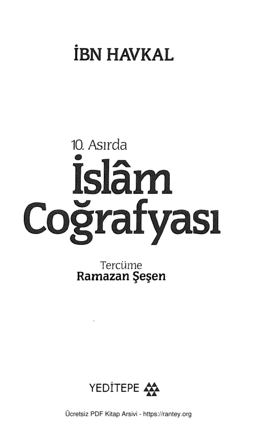10 Asırda İslam Coğrafyası Yeditepe Yayınları kapak görseli