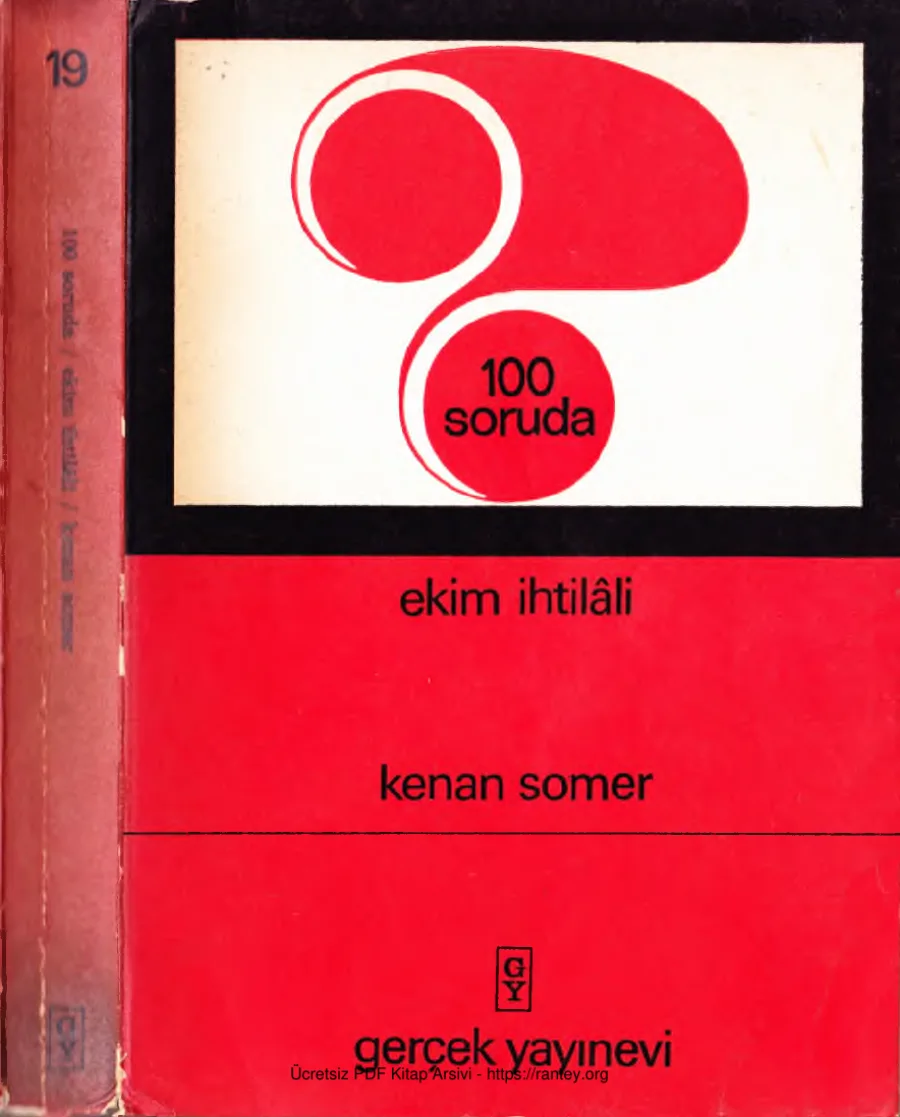 100 Soruda Ekim İhtilali kapak görseli