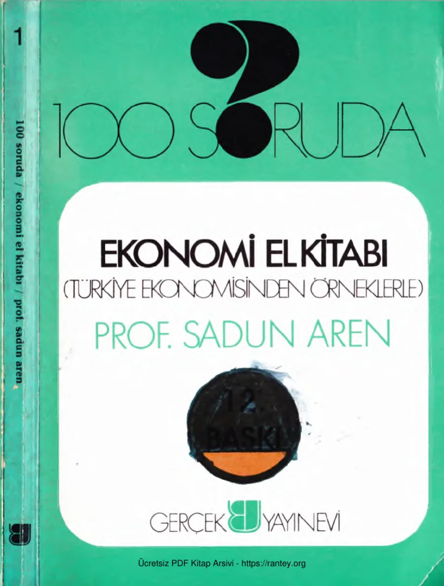 100 Soruda Ekonomi El Kitabı Gerçek Yayınları kapak görseli