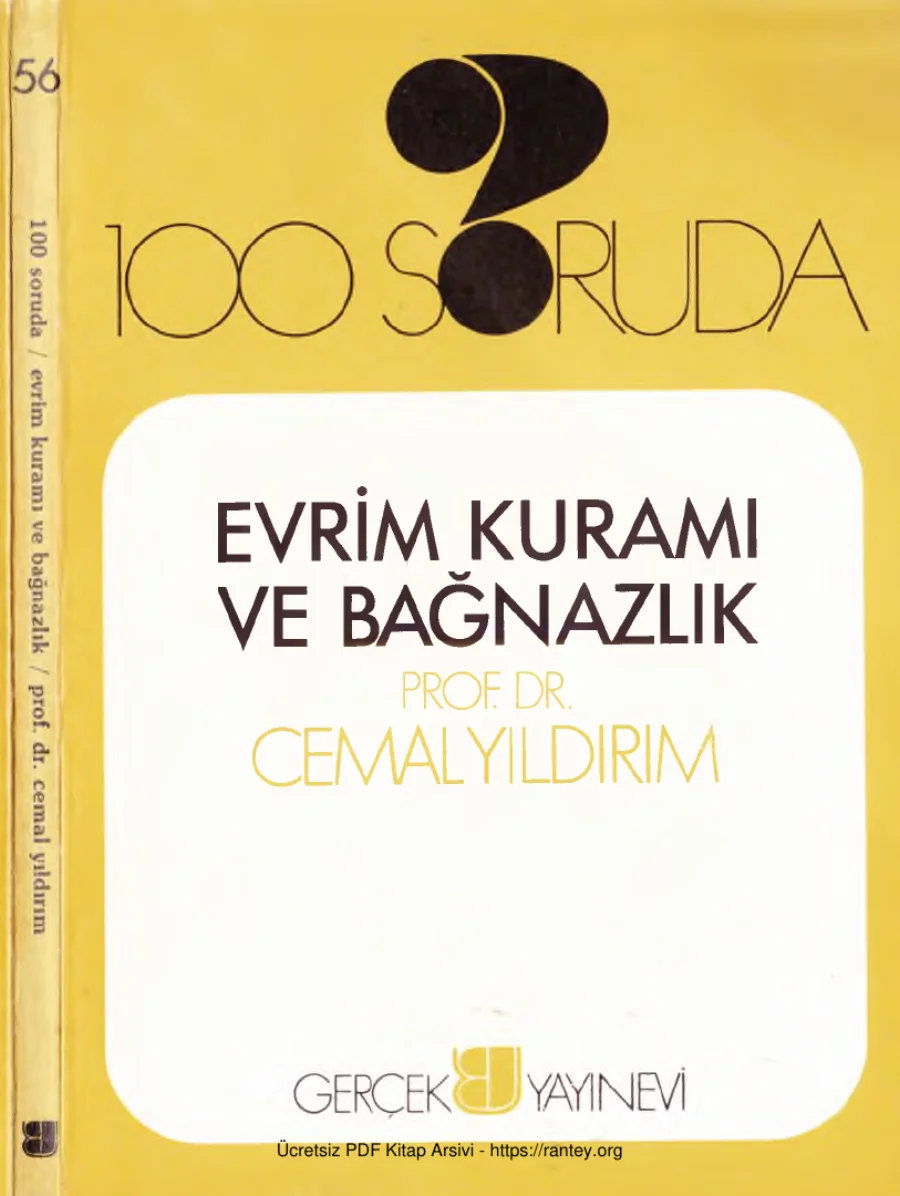 100 Soruda Evrim Kuramı ve Bağnazlık kapak görseli
