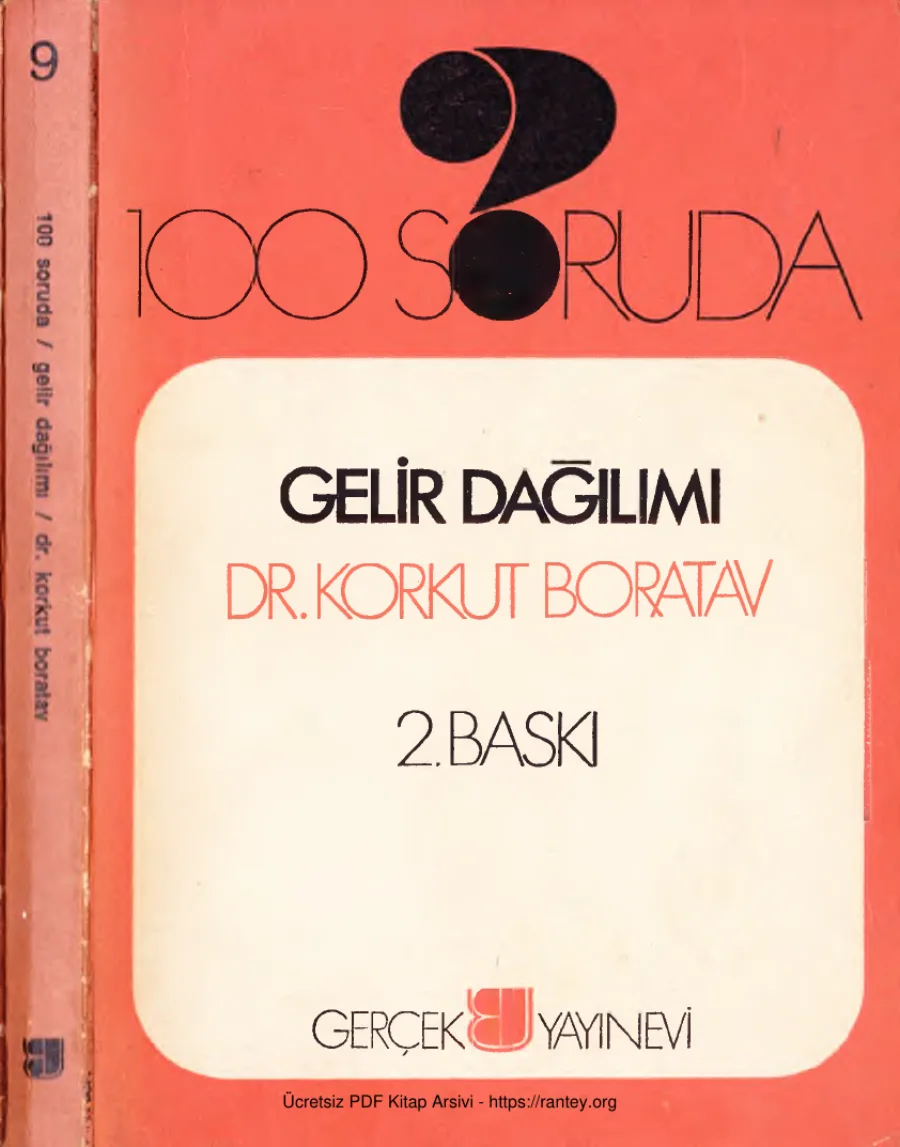 100 Soruda Gelir Dağılımı Gerçek Yayınları kapak görseli