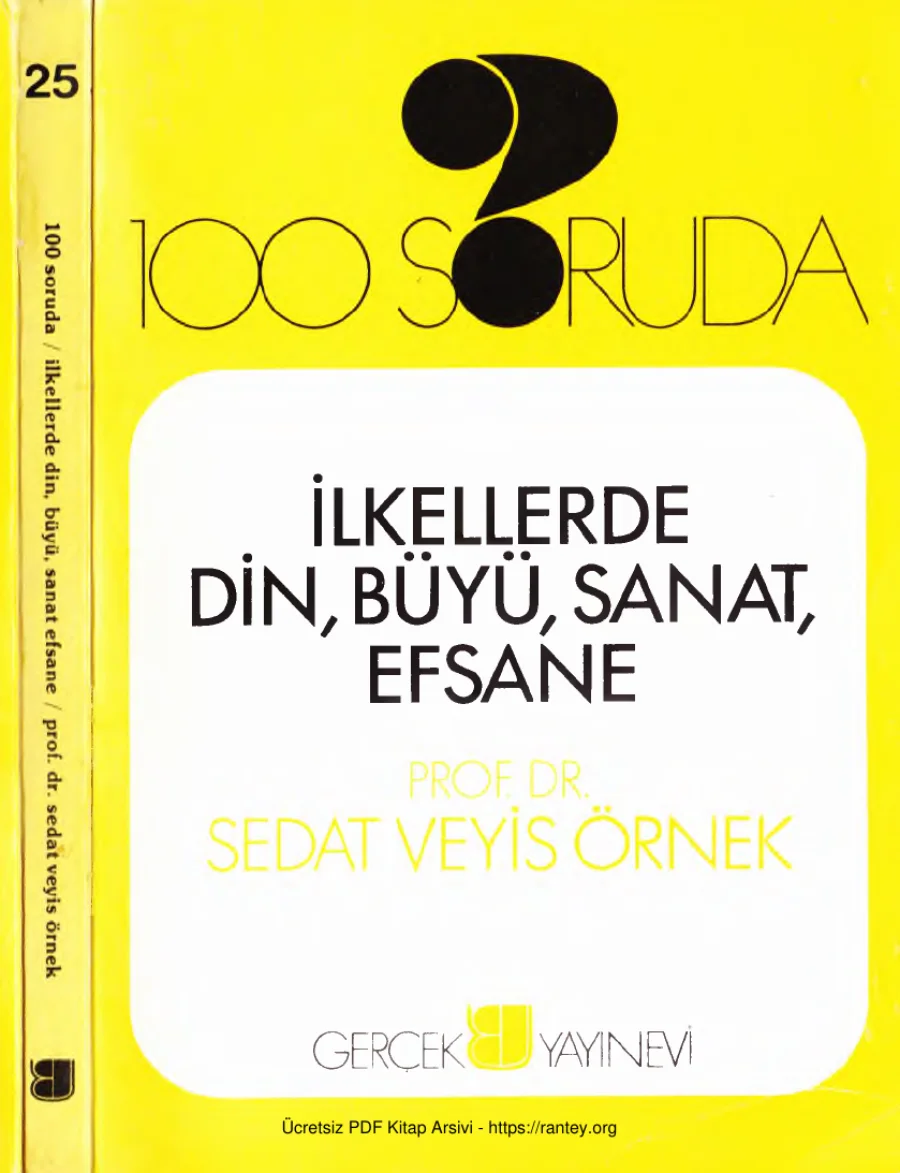 100 Soruda İlkellerde DinBüyüSanatEfsane kapak görseli