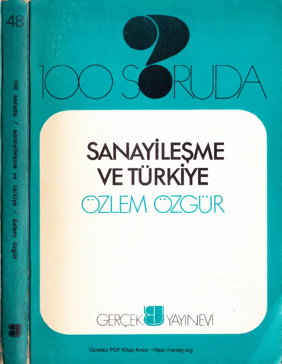 100 Soruda Sanayileşme ve Türkiye Gerçek Yayınları kapak görseli