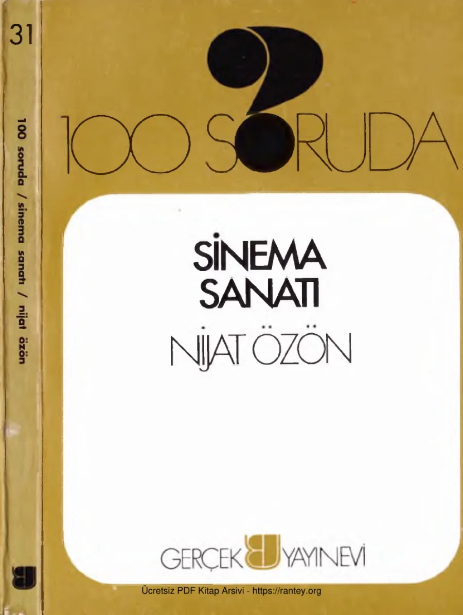 100 Soruda Sinema Sanatı Gerçek Yayınları kapak görseli