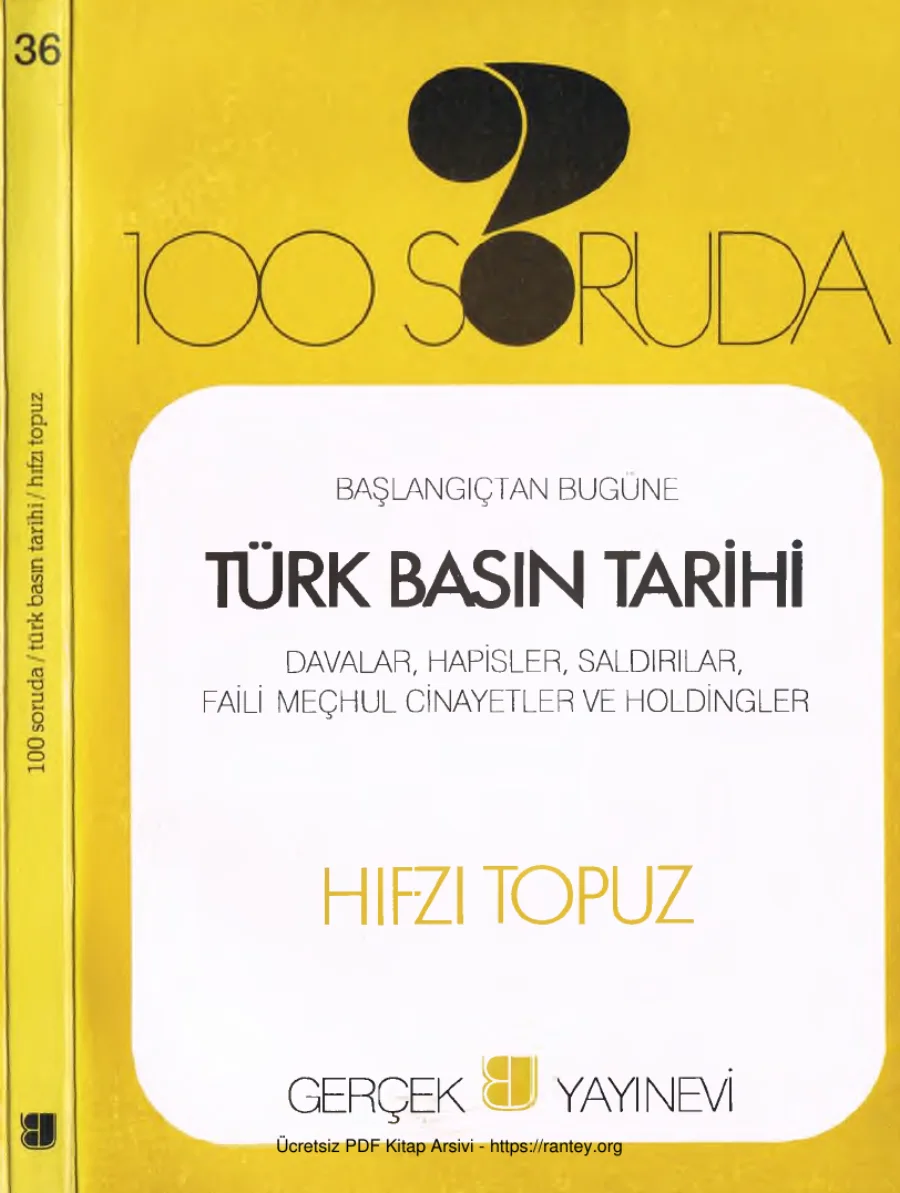 100 Soruda Türk Basın Tarihi kapak görseli