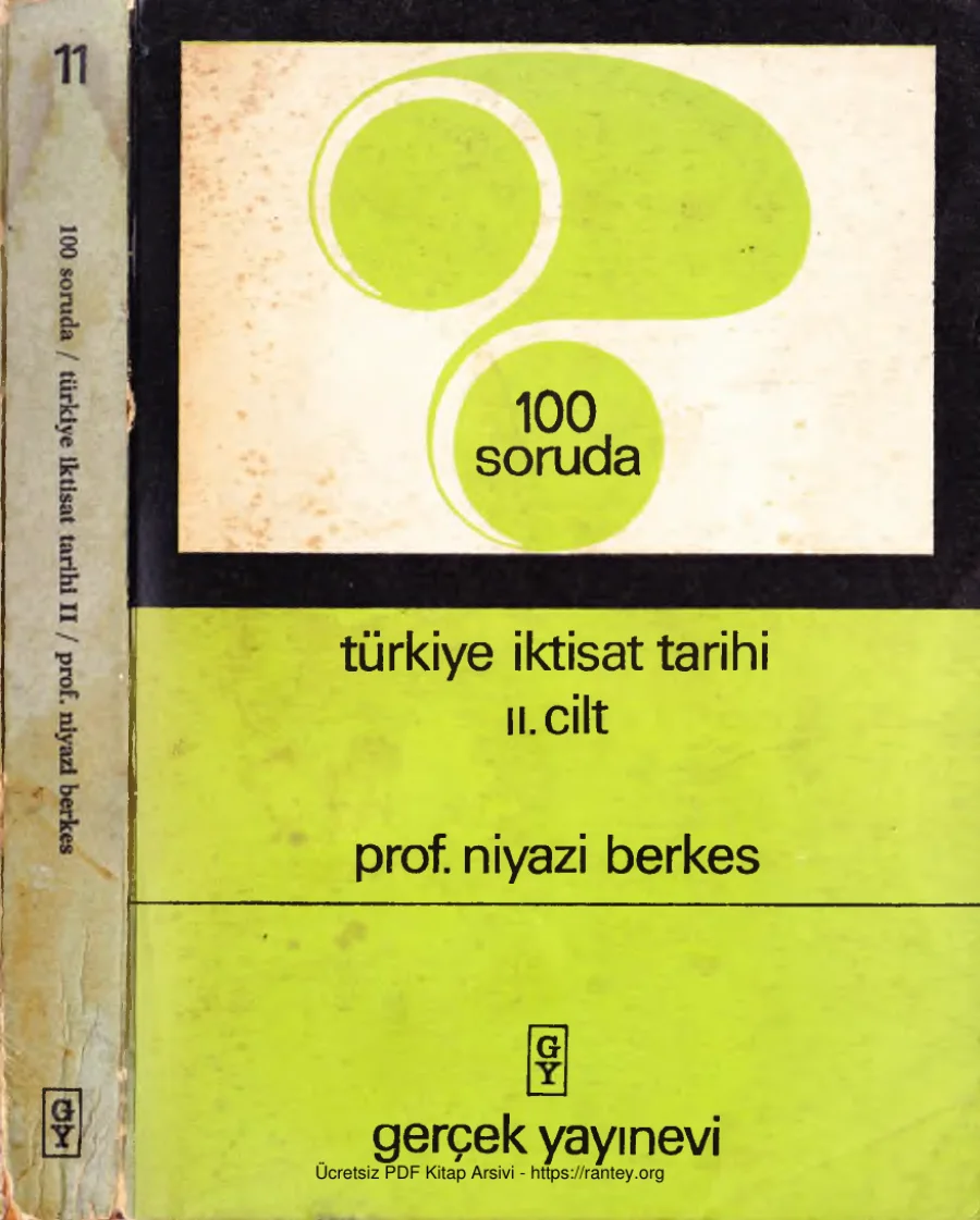 100 Soruda Türkiye İktisat Tarihi Cilt 2 Gerçek Yayınları kapak görseli