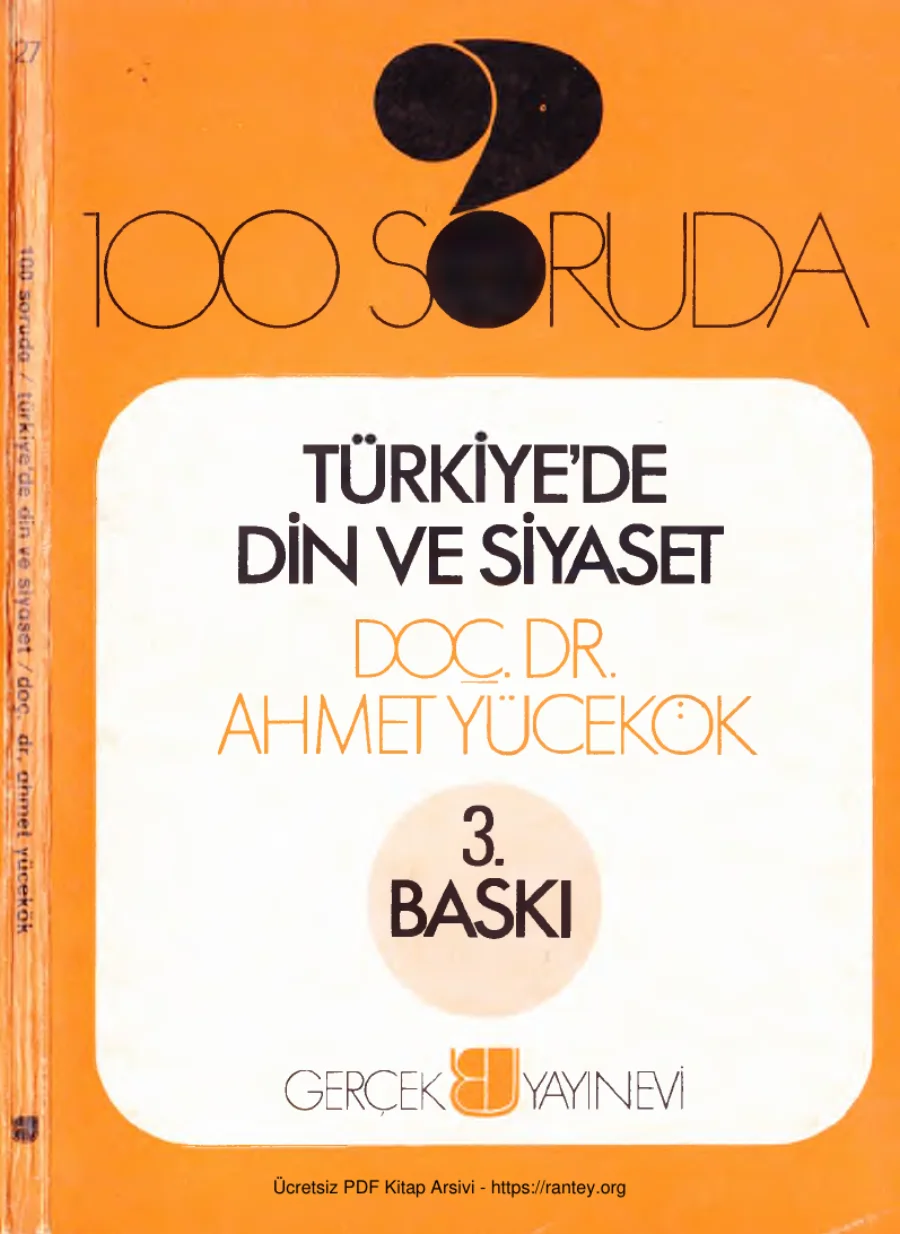 100 Soruda Türkiyede Din ve Siyaset kapak görseli
