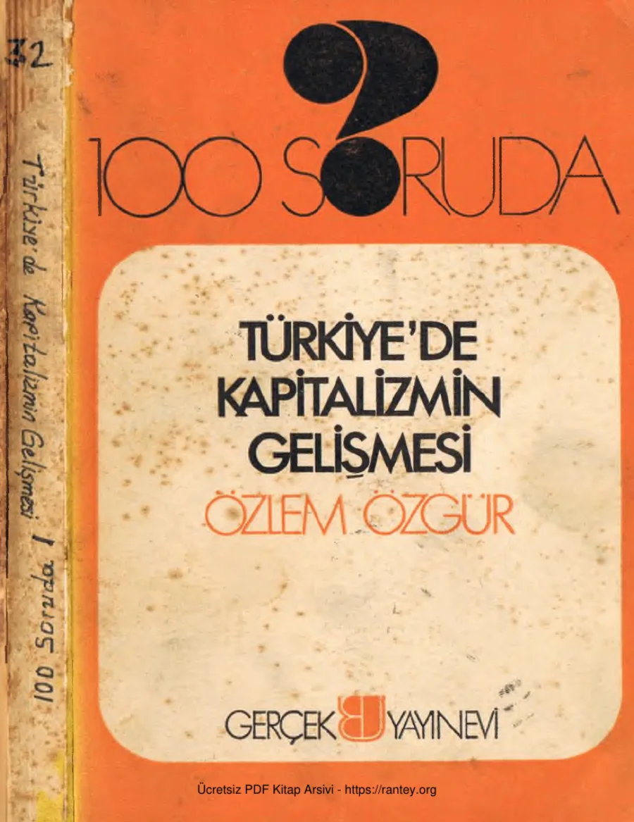 100 Soruda Türkiyede Kapitalizmin Gelişmesi kapak görseli