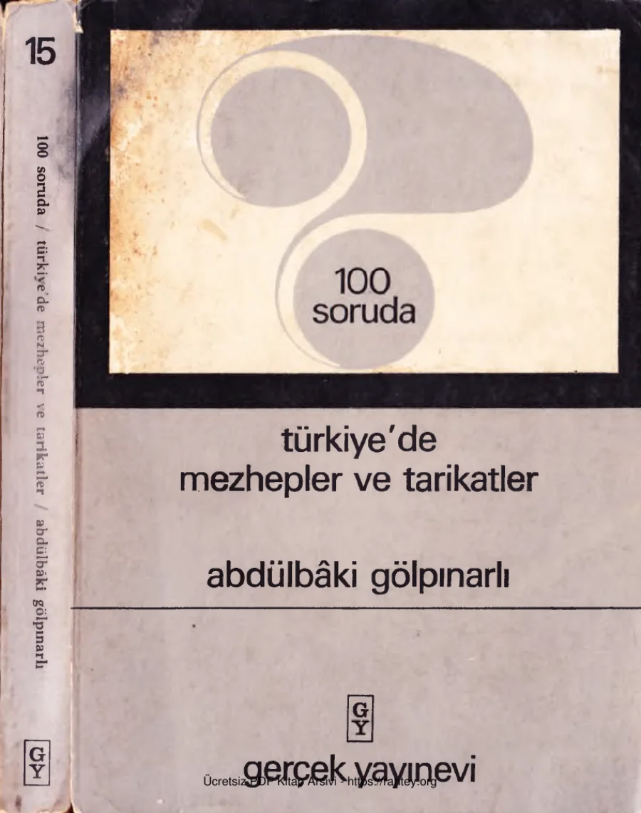 100 Soruda Türkiyede Mezhepler ve Tarikatlar Gerçek Yayınları kapak görseli