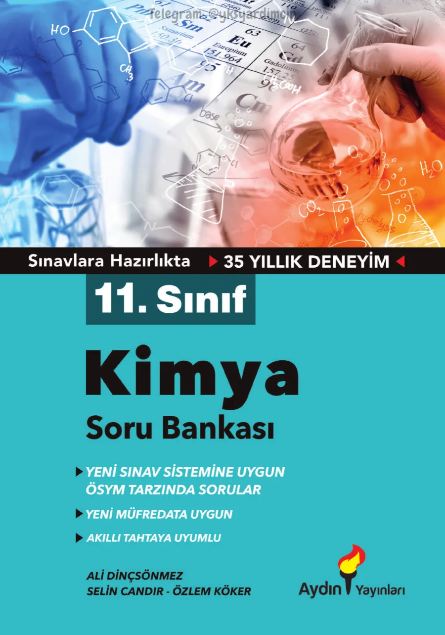 11. Sınıf AYT Kimya Soru Bankası PDF kapak görseli