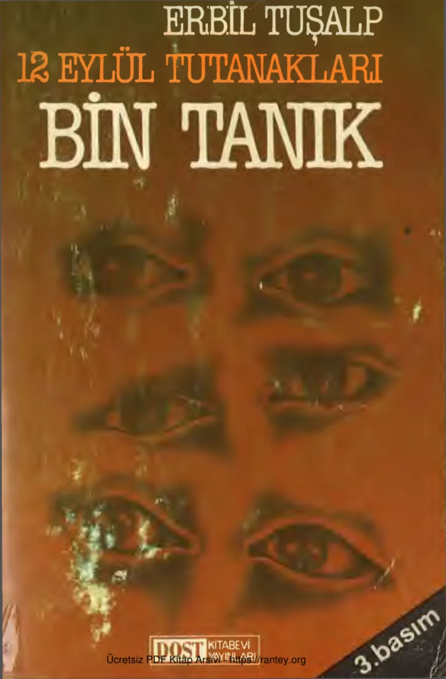 12 Eylül tutanakları Bin Tanık kapak görseli