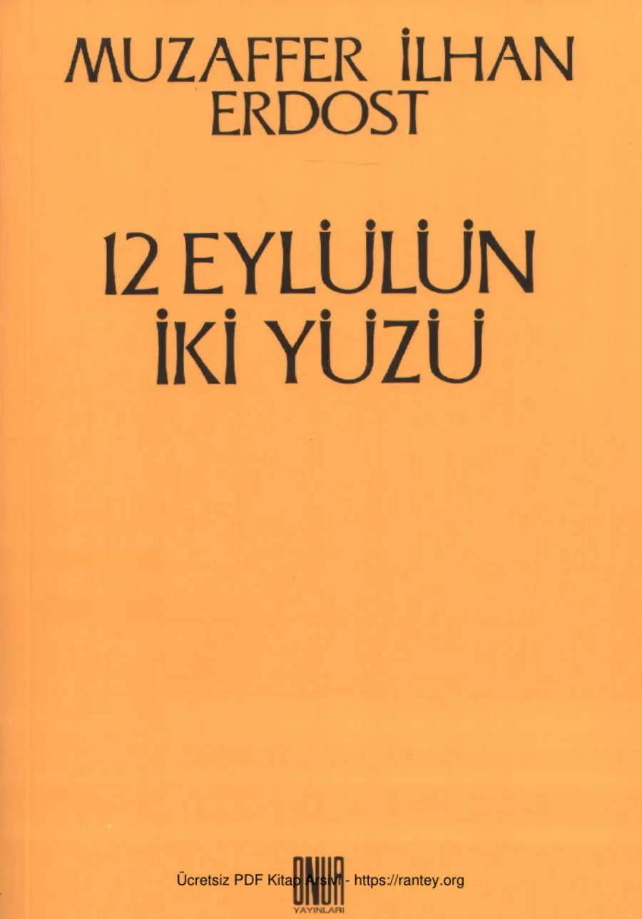 12 Eylülün İki Yüzü kapak görseli