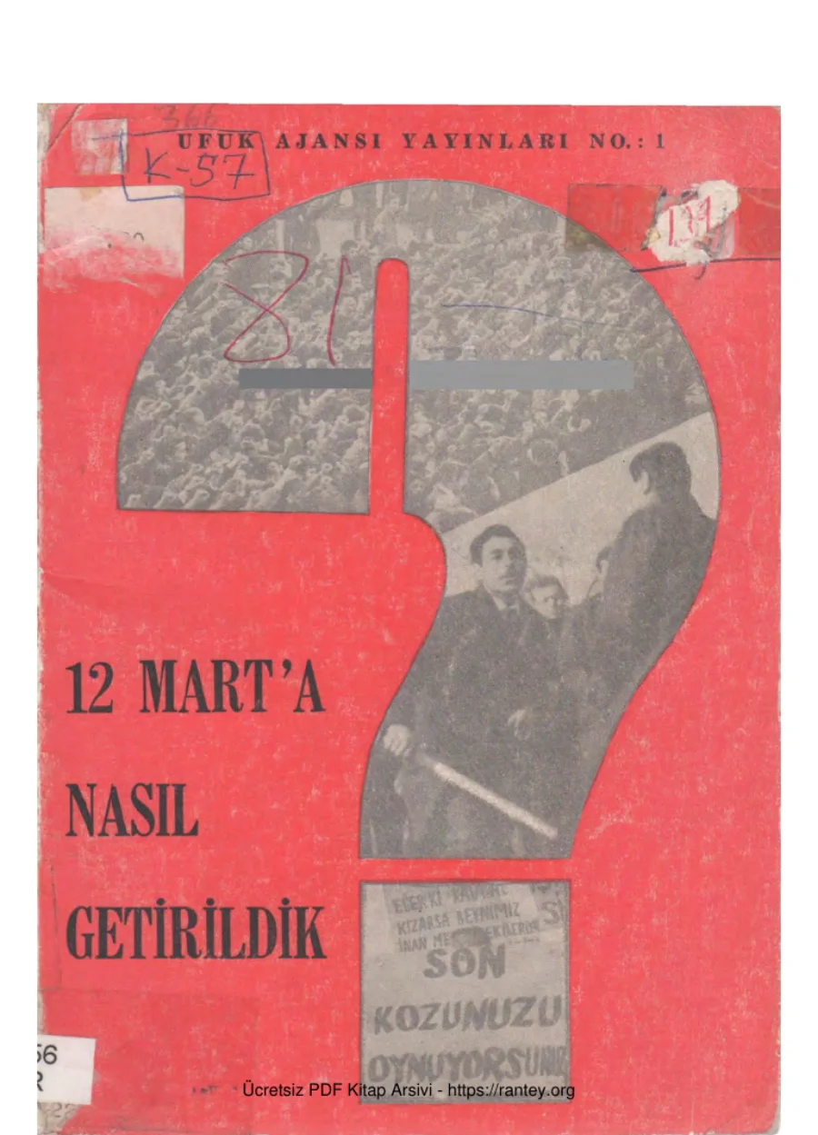 12 Marta Nasıl Getirildik kapak görseli