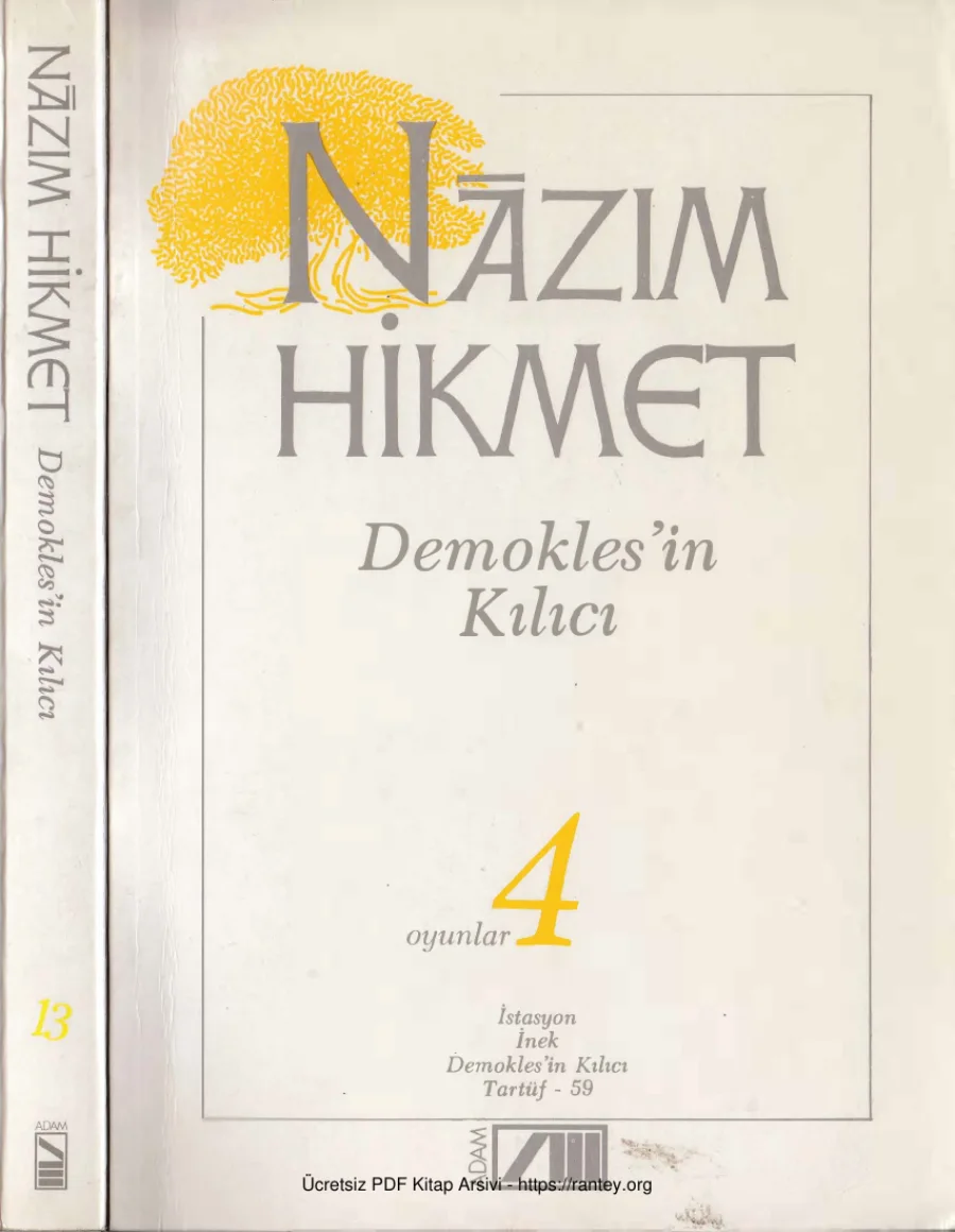 13 Demoklesin Kılıcı kapak görseli
