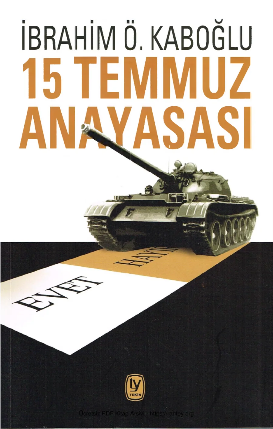 15 Temmuz Anayasası kapak görseli