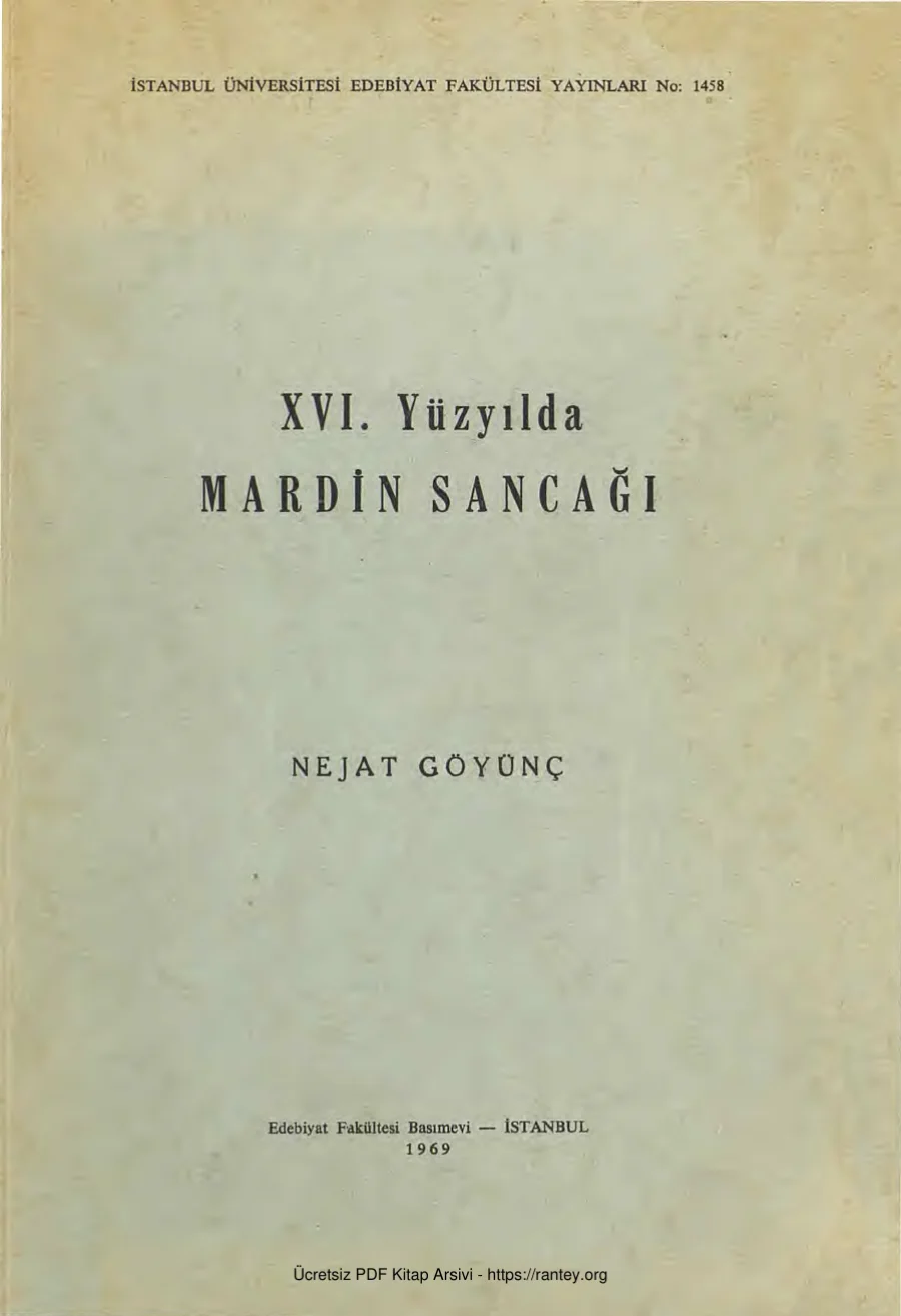 16 Yüzyılda Mardin kapak görseli