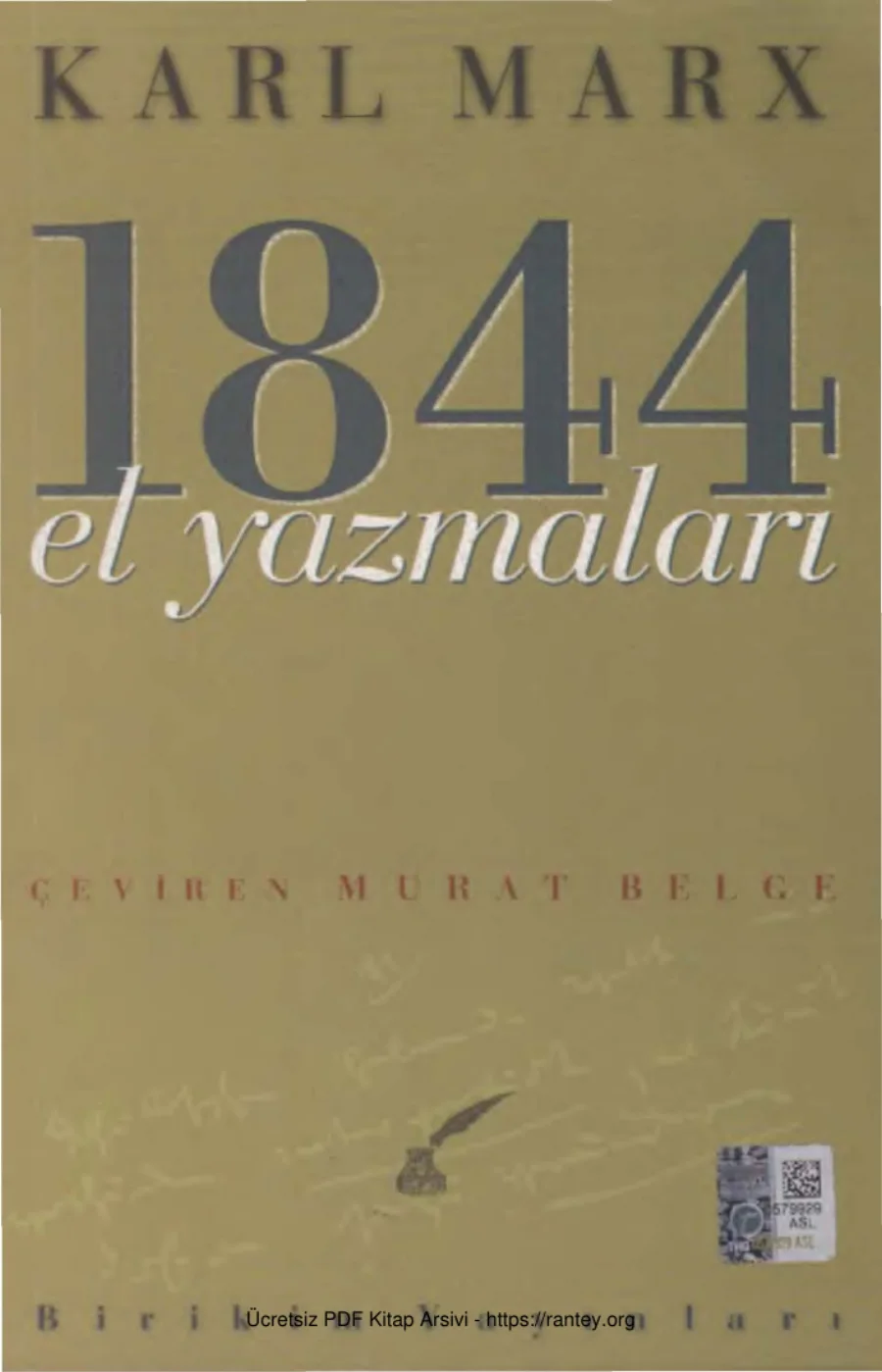 1844 El Yazmaları kapak görseli