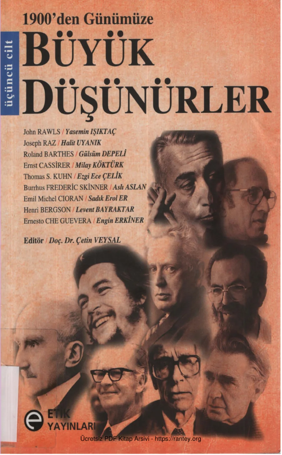 1900 den Günümüze Büyük Düşünürler 3 kapak görseli