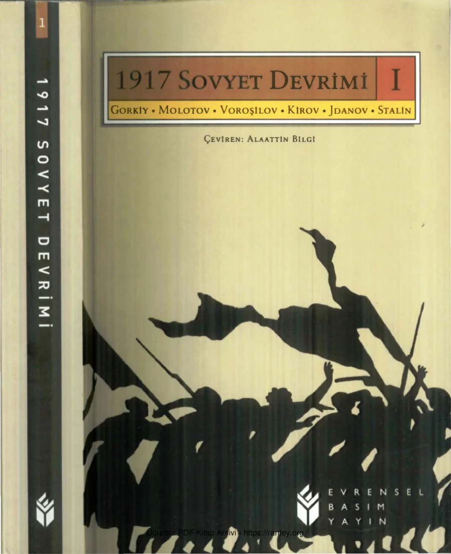 1917 Sovyet Devrimi Cilt 1 kapak görseli