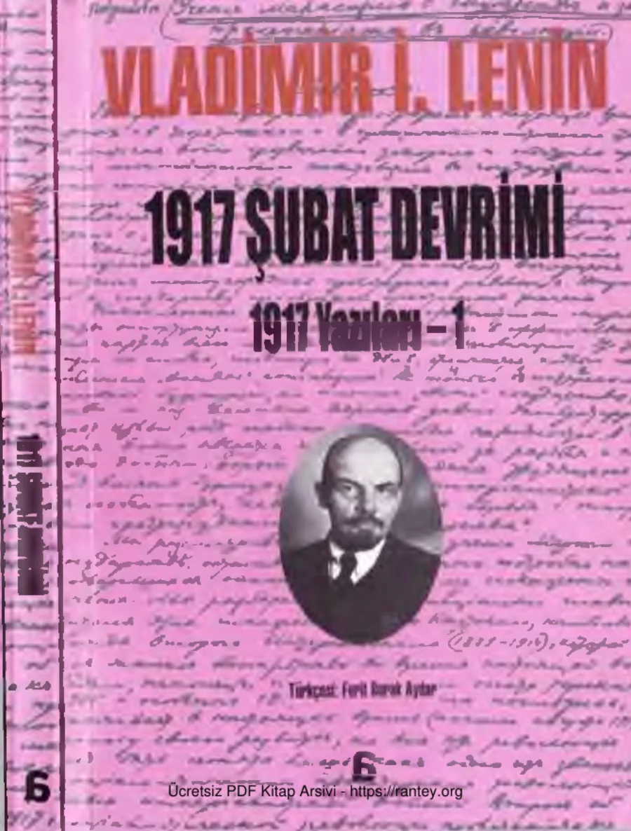 1917 Yazıları 1 1917 Şubat Devrimi kapak görseli