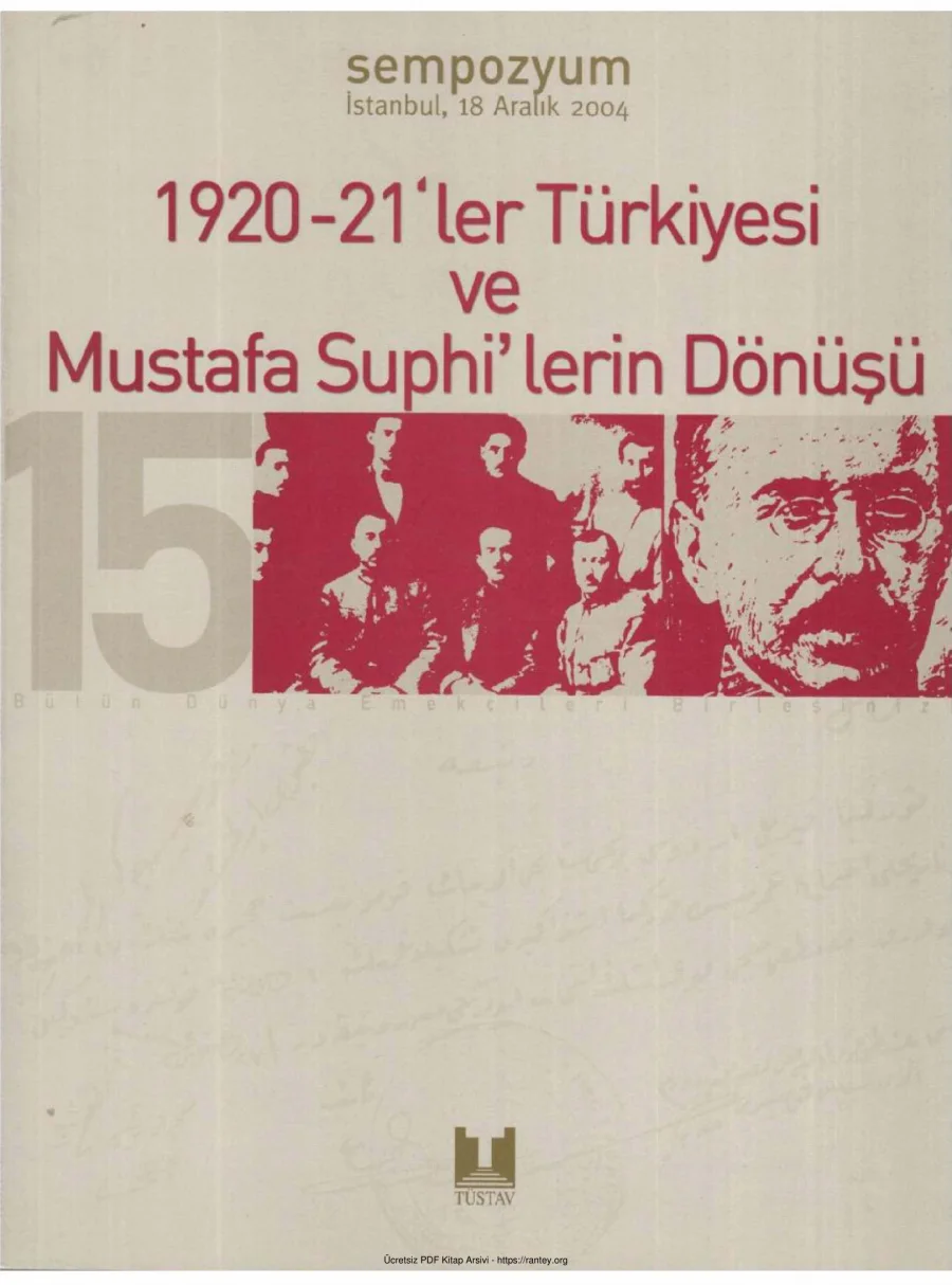 1920 21ler Türkiyesi ve Mustafa Suphilerin Dönüşü kapak görseli