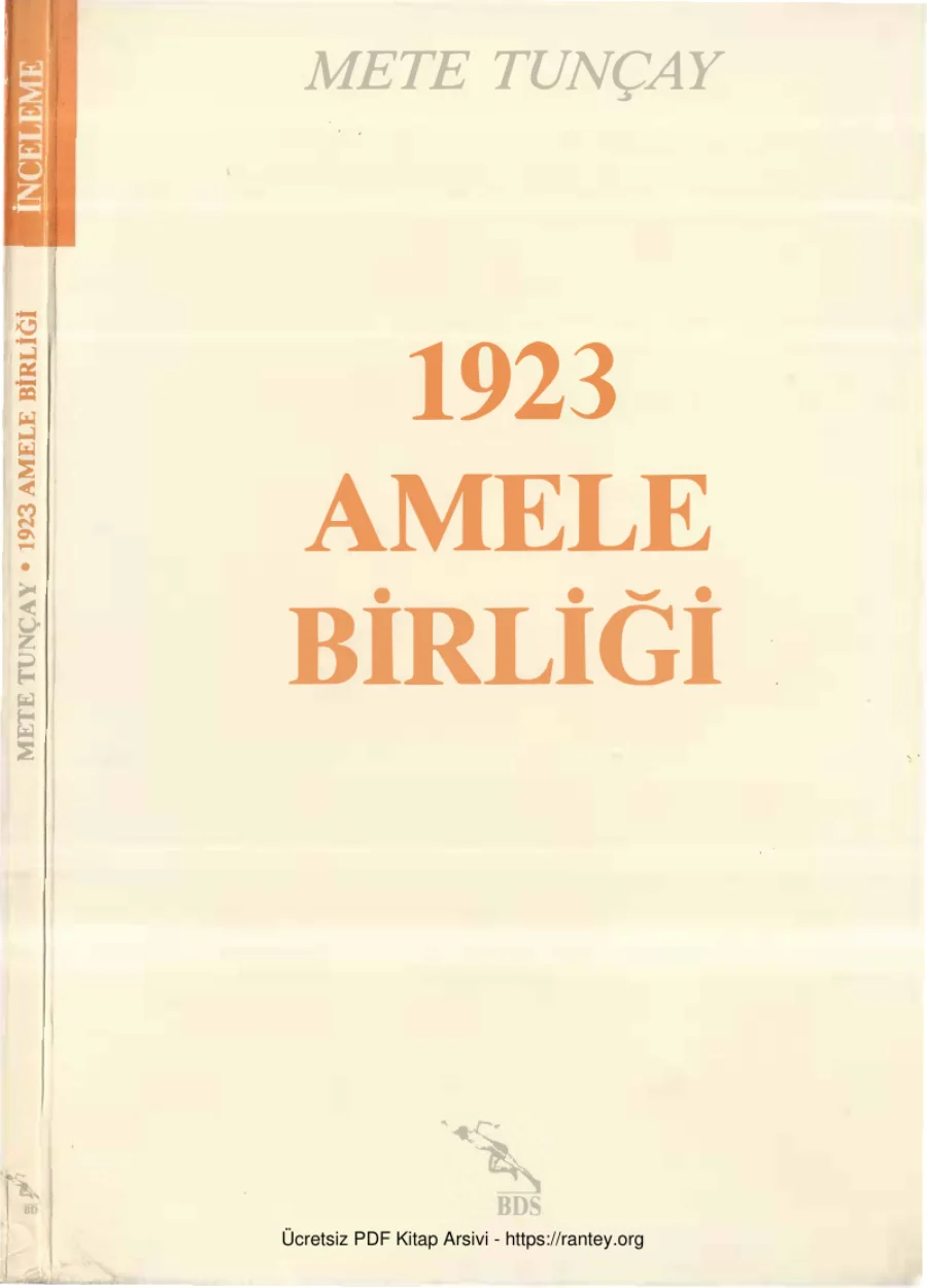 1923 Amele Birliği kapak görseli