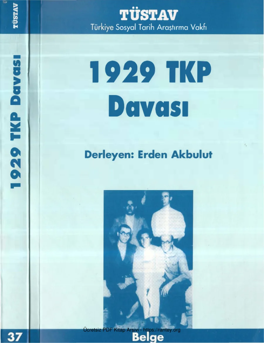 1929 TKP Davası kapak görseli