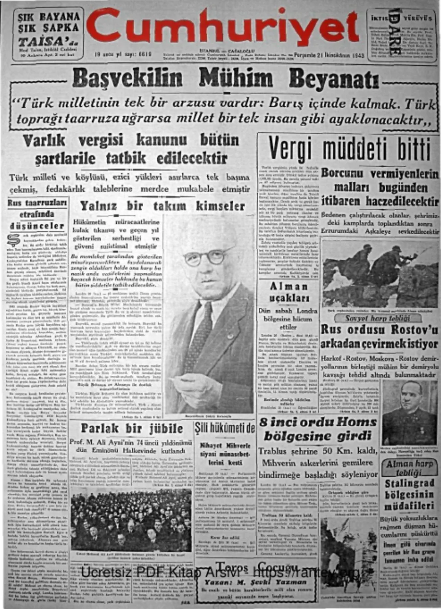 1945 gazete arşivi kapak görseli