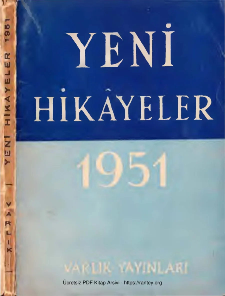 1951 Varlık Yayınları kapak görseli