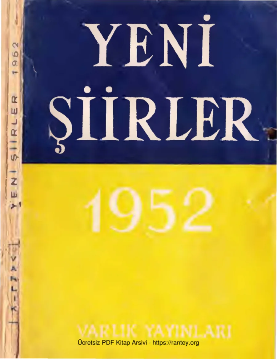 1952 Varlık Yayınları kapak görseli