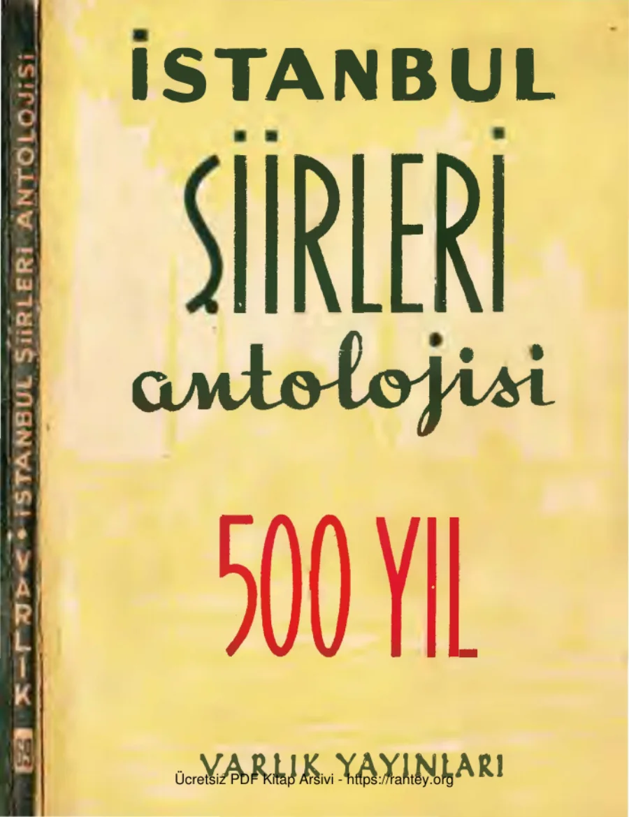 1953 Varlık Yayınları kapak görseli