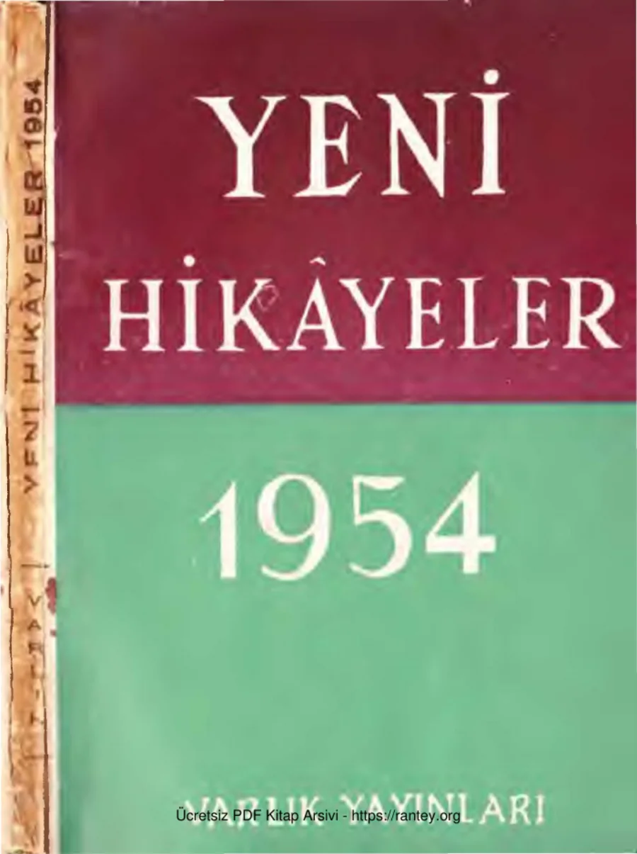 1954 Varlık Yayınları kapak görseli