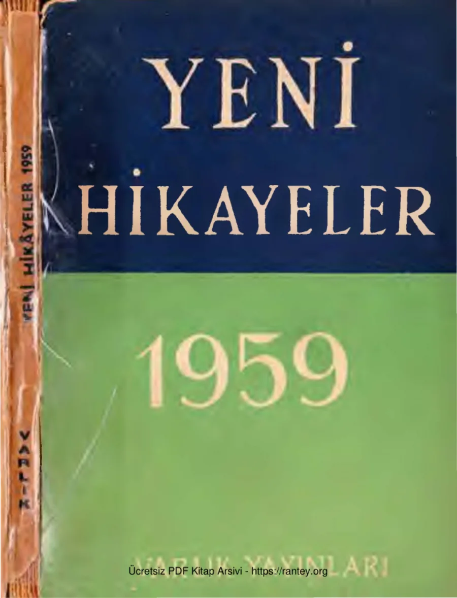1959 Varlık Yayınları kapak görseli