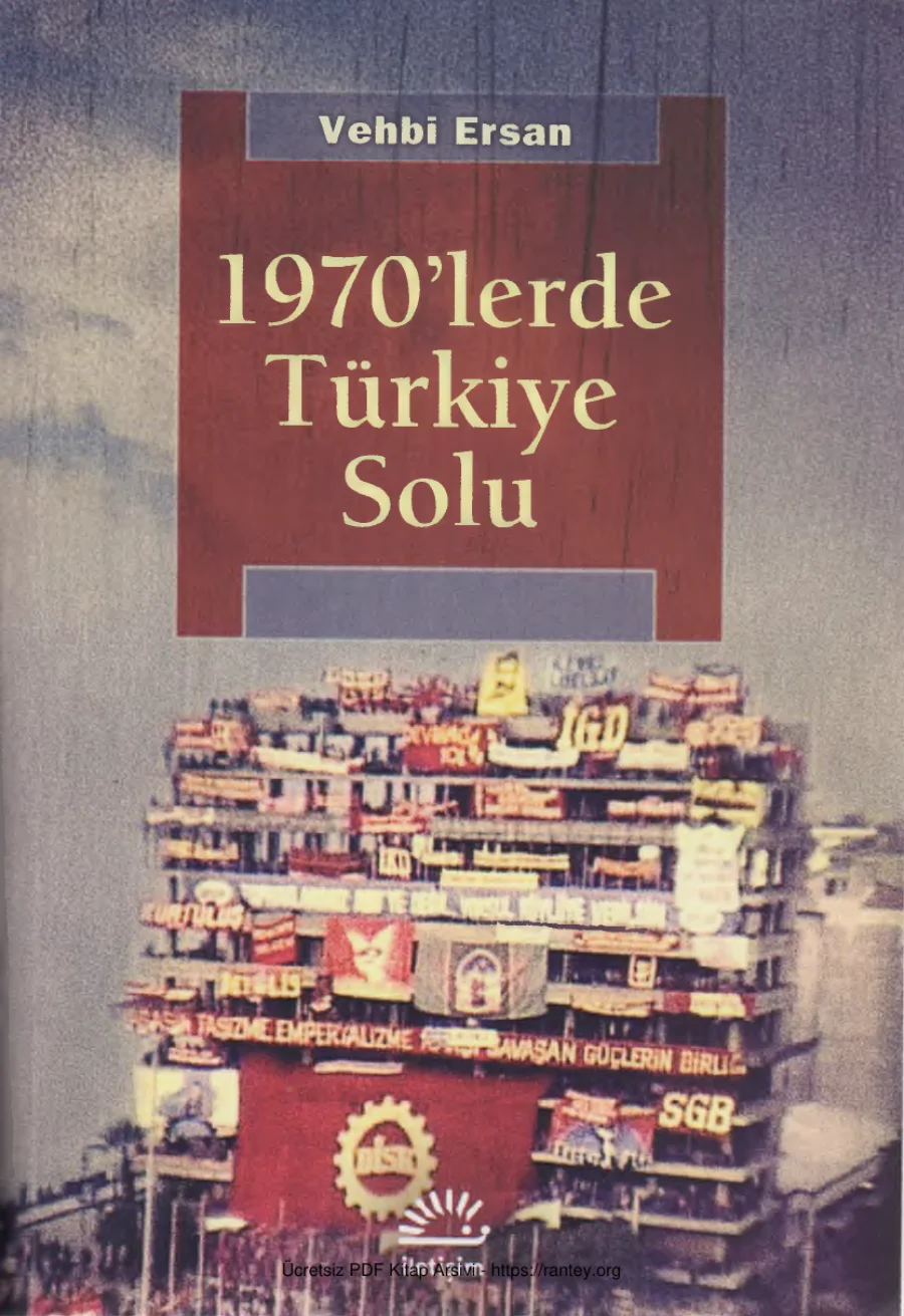 1970lerde Türkiye Solu kapak görseli
