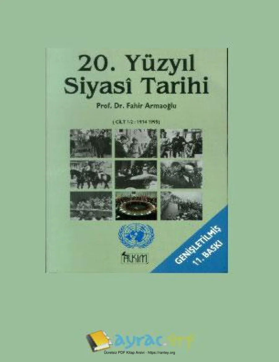 20 Yüzyıl Siyasi Tarihi kapak görseli