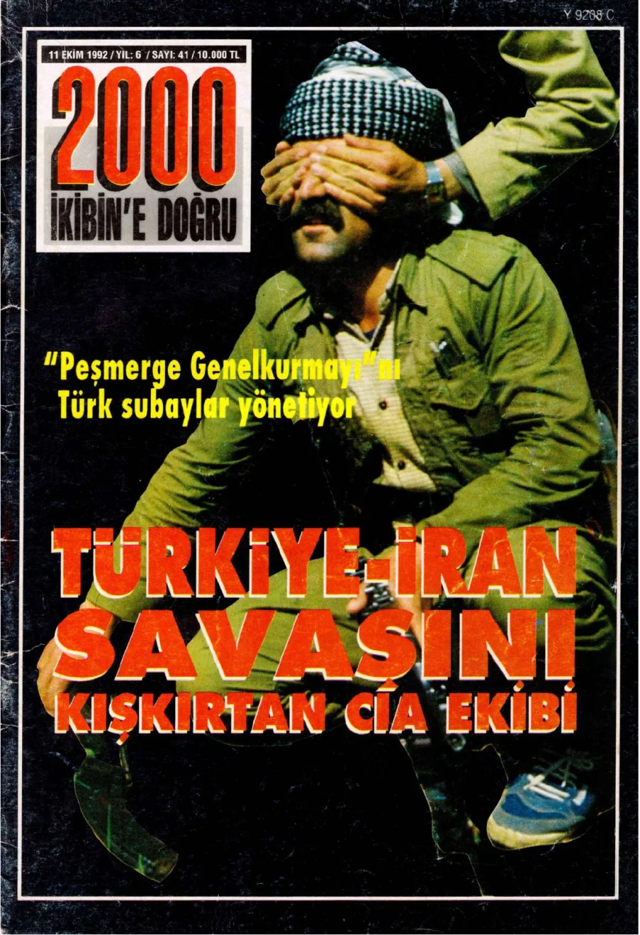 2000e Doğru Yıl 6 Sayı 41 11 Ekim 1992 kapak görseli