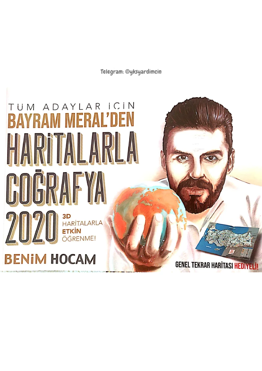 2020 KPSS Haritalarla Coğrafya PDF kapak görseli