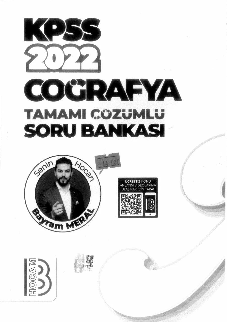 2022 Coğrafya Çözümlü Soru Bankası kapak görseli
