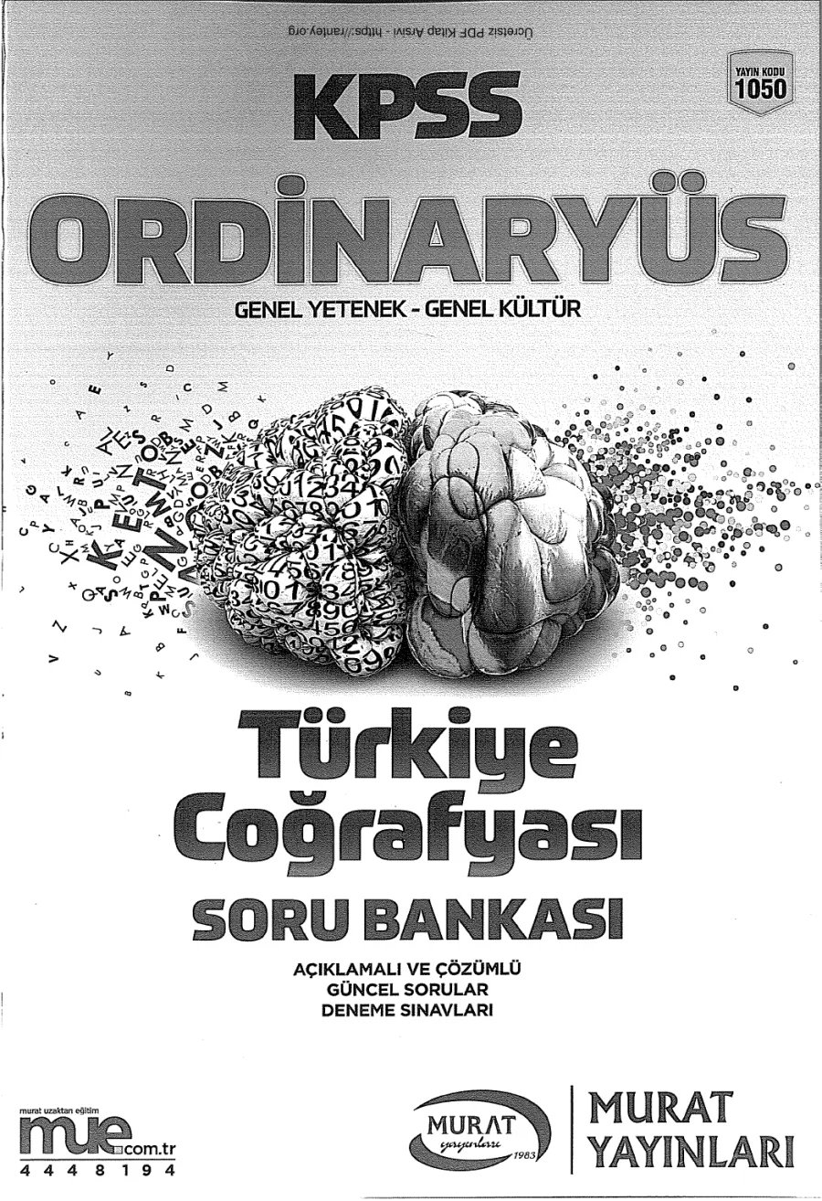 2023 MURAT COĞRAFYA Soru Bankası kapak görseli