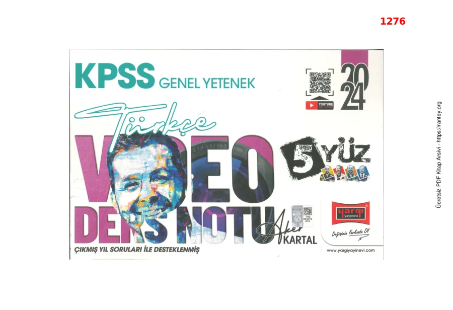 2024 Aker Kartal Video Ders Notuu kapak görseli