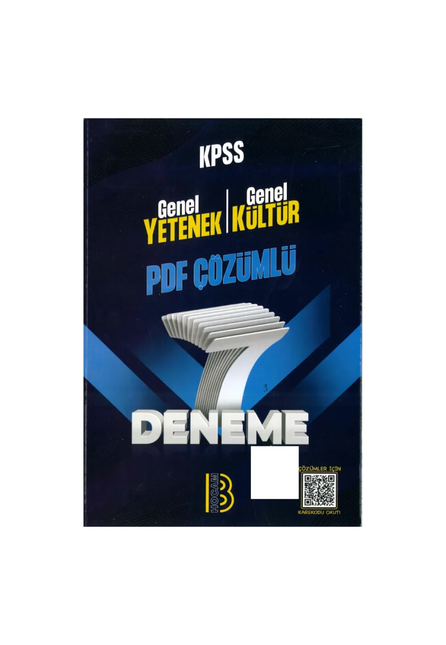 2024 Benim Hocam 7li Deneme kapak görseli