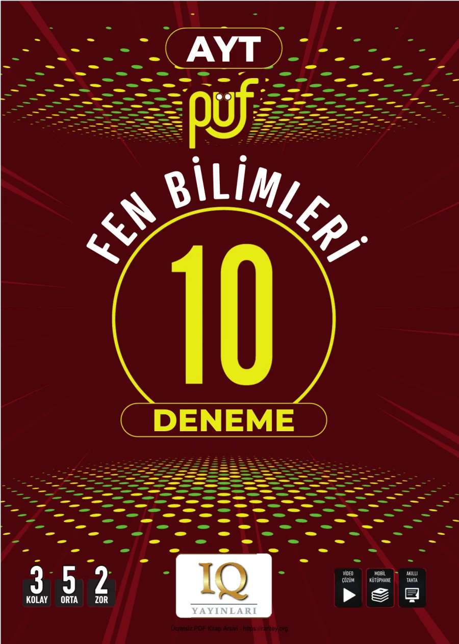 2025 İQ AYT FEN BİLİMLERİ DENEME kapak görseli