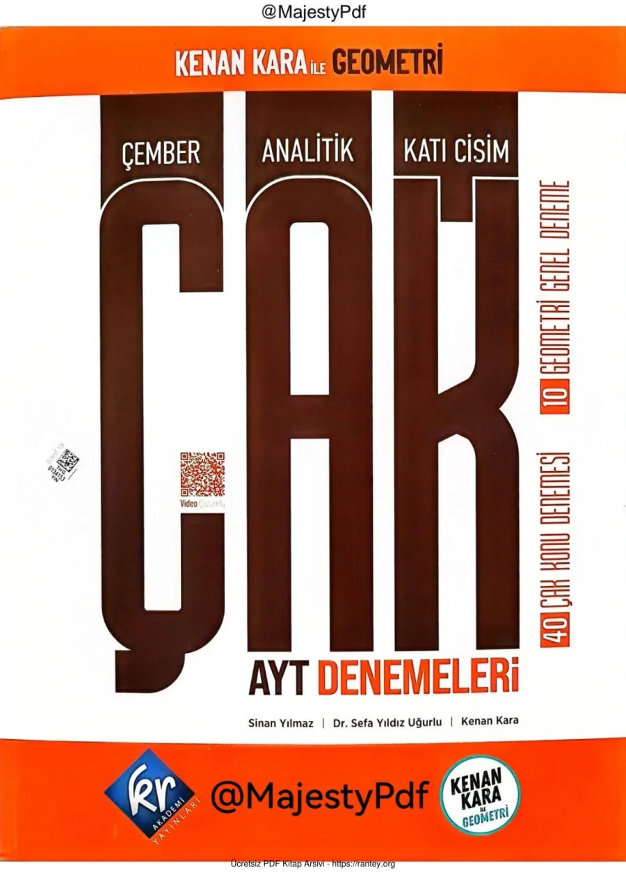 2025 KENAN KARA ÇAK DENEMELERİ kapak görseli