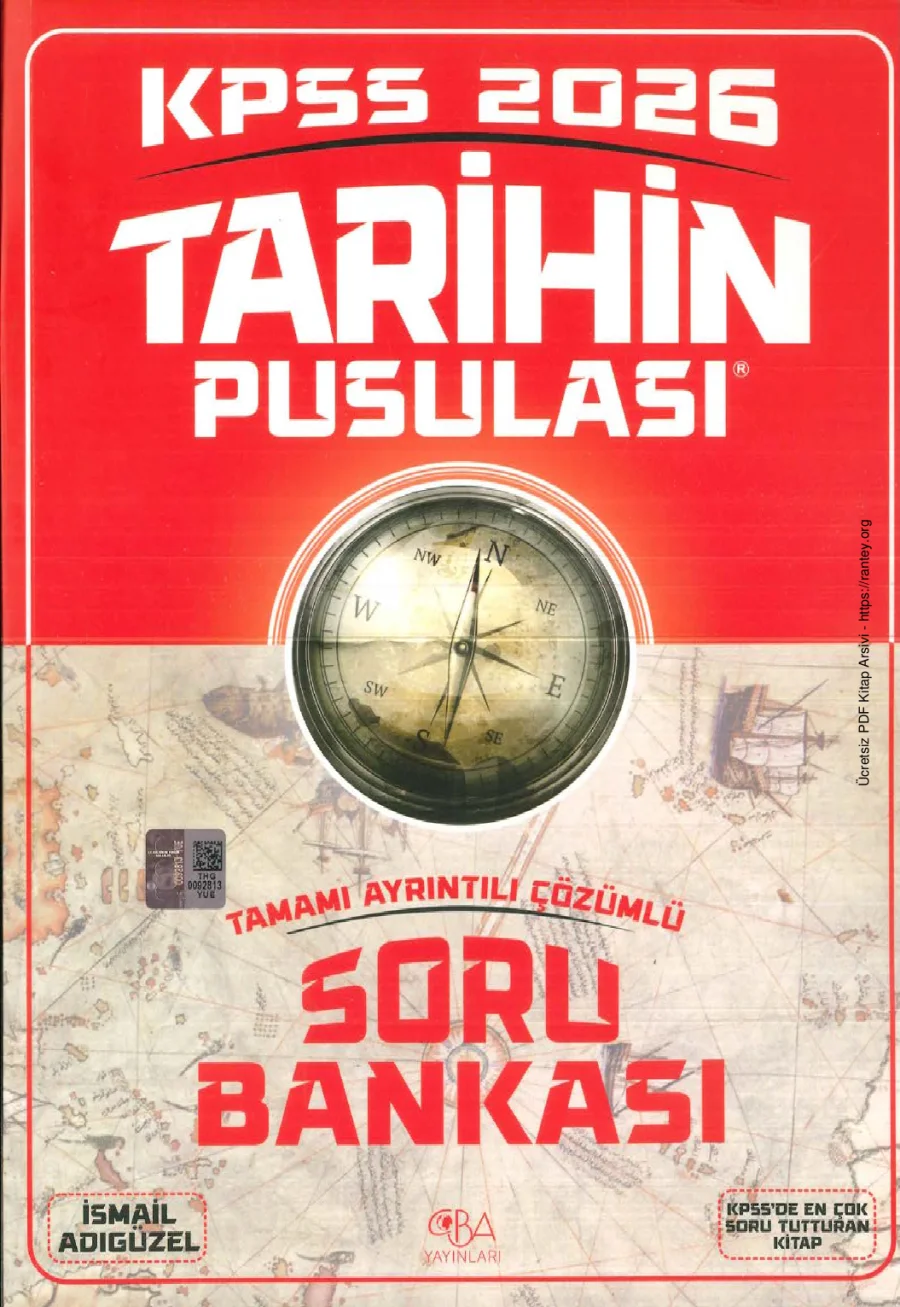 2026 CBA KPSS TARİHİN PUSULASI SORU BANKASI kapak görseli